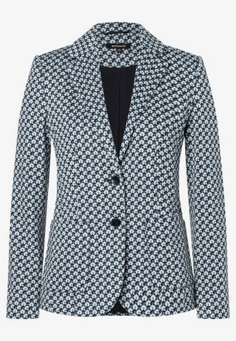 More & More Jacquard Jersey Blazer