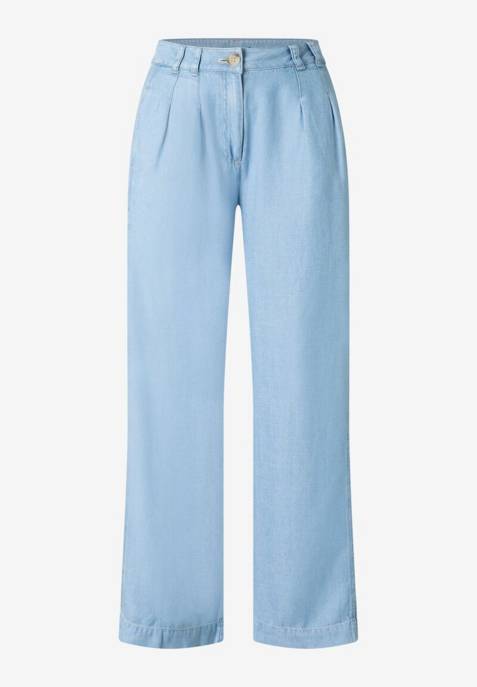 More & More Lyocell-Linen Wide Leg Pants
