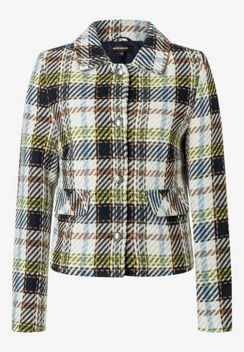 More & More Multicolour Check Jacket