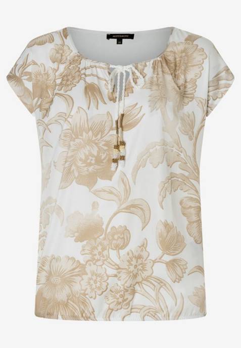 More & More Patch-Shirt with Print