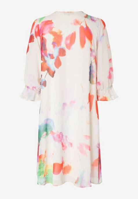 More & More Printed Chiffon Dress