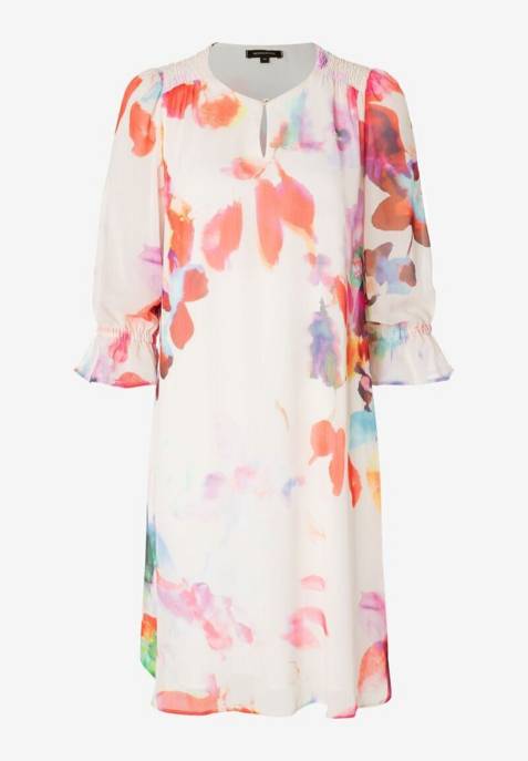 More & More Printed Chiffon Dress