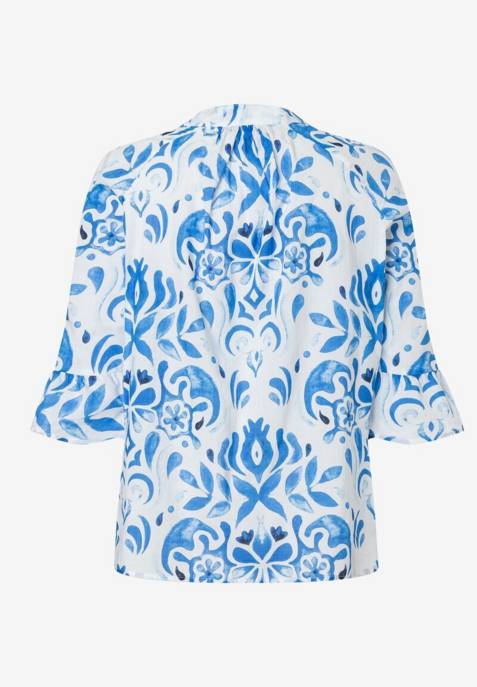 More & More Printed CO-Voile Blouse