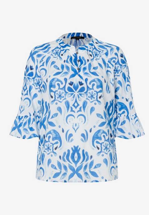 More & More Printed CO-Voile Blouse