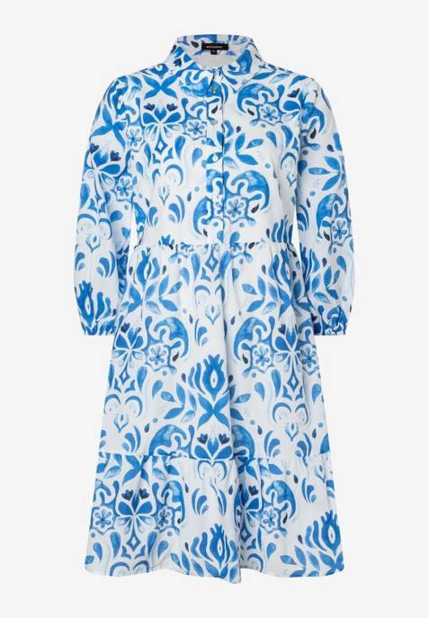 More & More Printed CO-Voile Dress