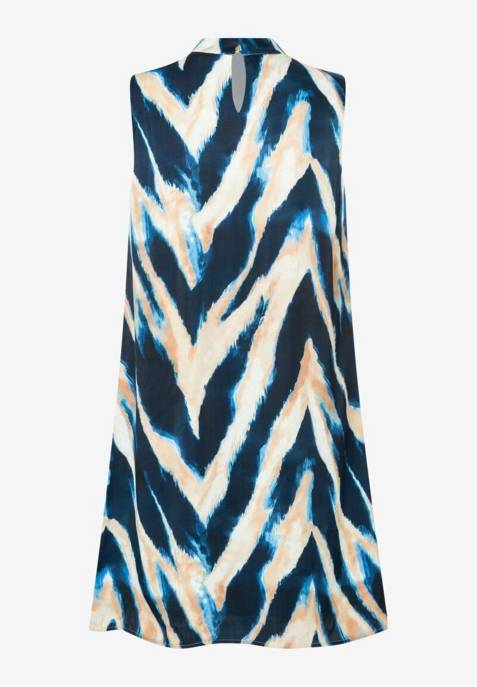 More & More Printed Satin Dress