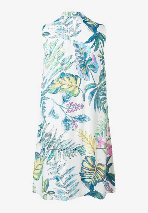 More & More Printed Satin Dress