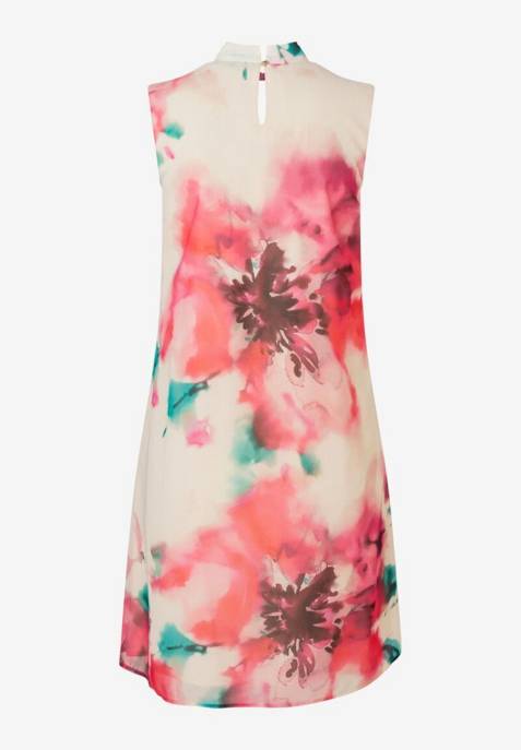 More & More Printed Satin Dress