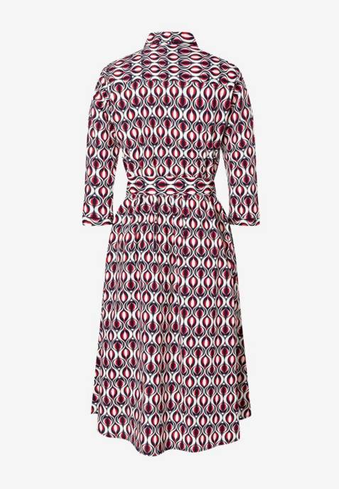 More & More Printed Shirt Dress