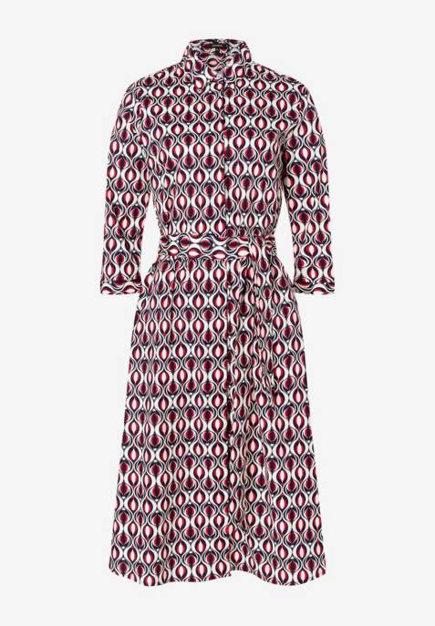More & More Printed Shirt Dress