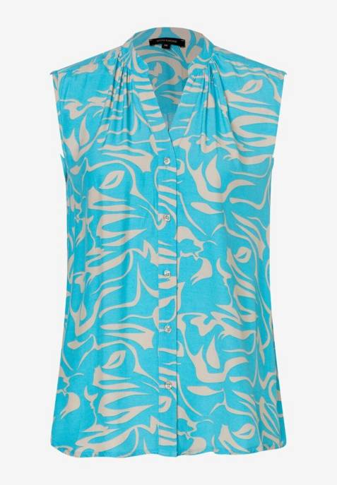 More & More Printed Sleeveless Blouse