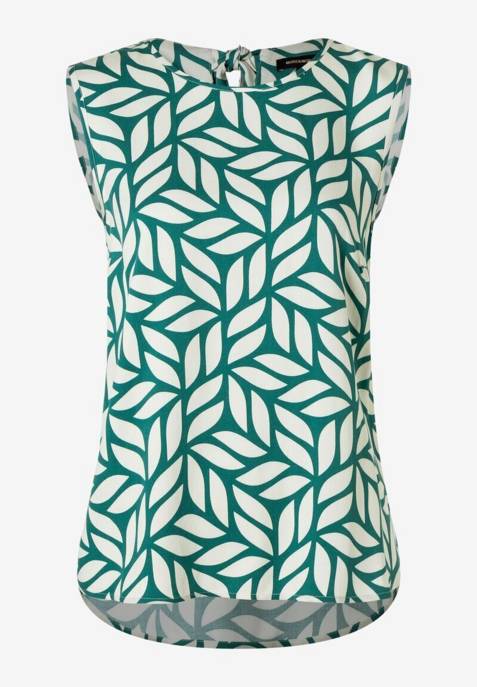 More & More Printed Viscose Blouse Top