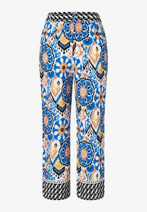 More & More Printed Viscose Culotte Pants