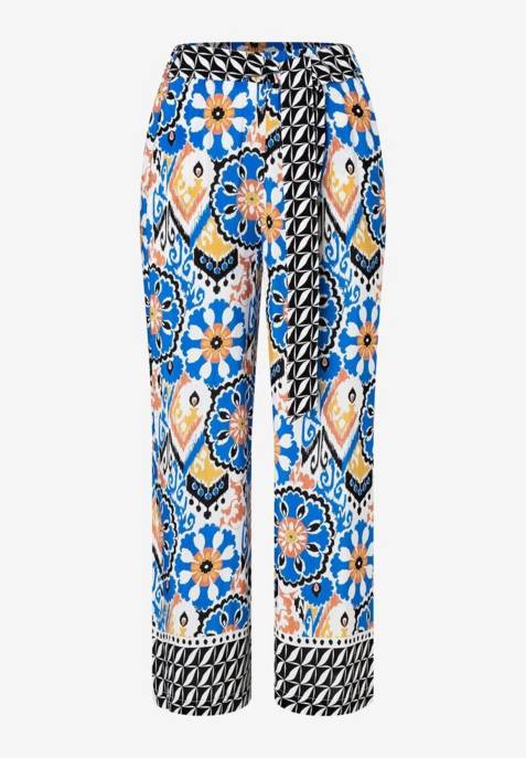 More & More Printed Viscose Culotte Pants