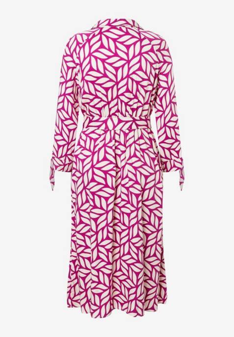 More & More Printed Viscose Midi Dress