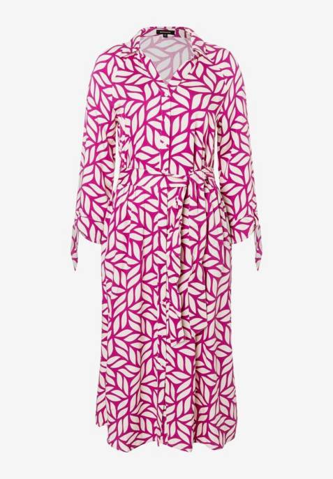 More & More Printed Viscose Midi Dress