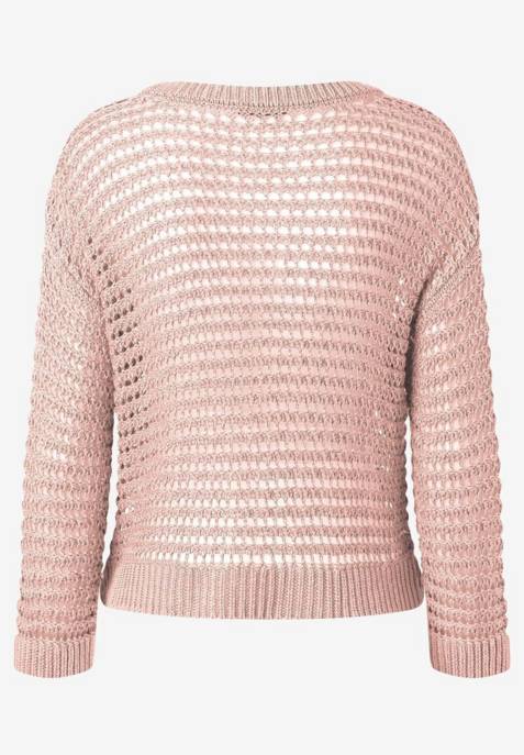 More & More Pullover With Ajour