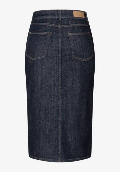 More & More Rinse Wash Denim Skirt