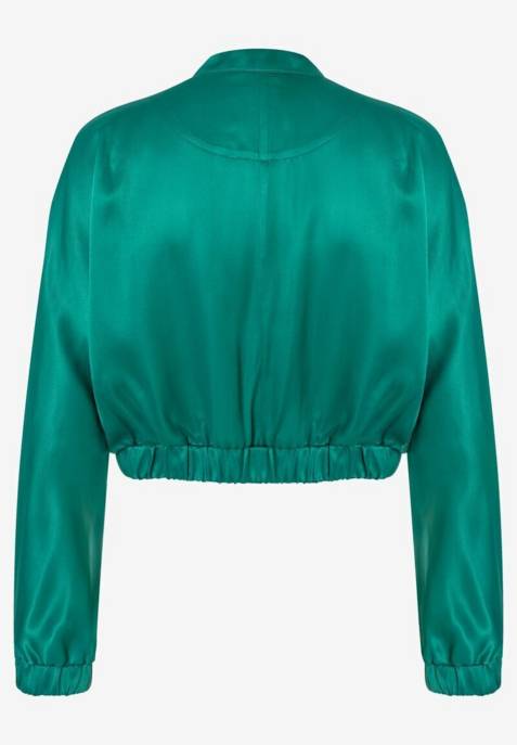 More & More Sateen Zipper Blouson