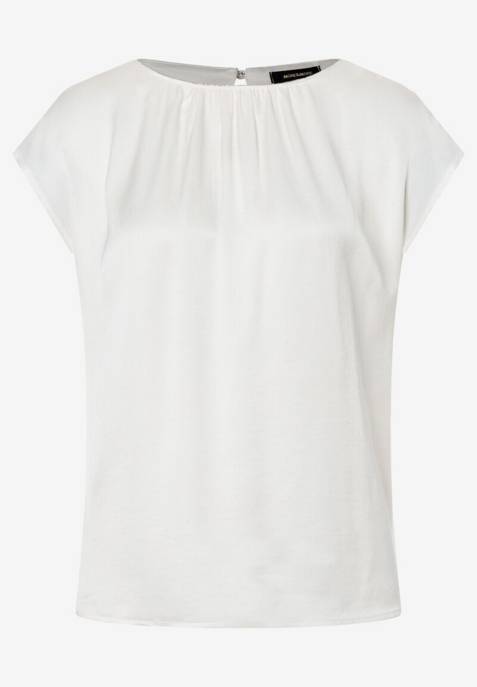 More & More Satin Blouse Top