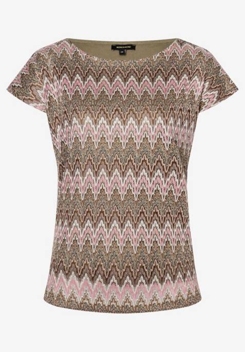 More & More Shirt with Ajour Jersey