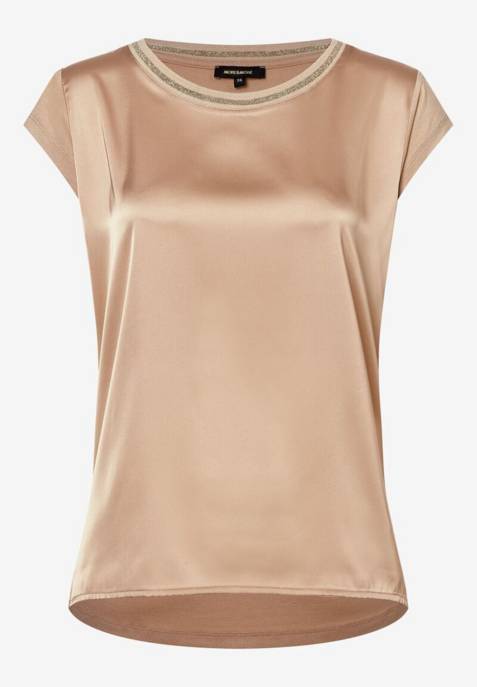 More & More Shirt with Detail at Neckline