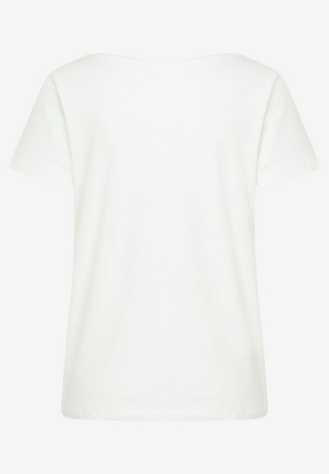 More & More Shirt With Foil-Print Weavy