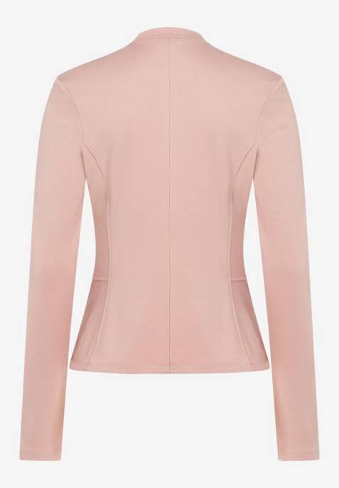 More & More Short Interlock Jacket