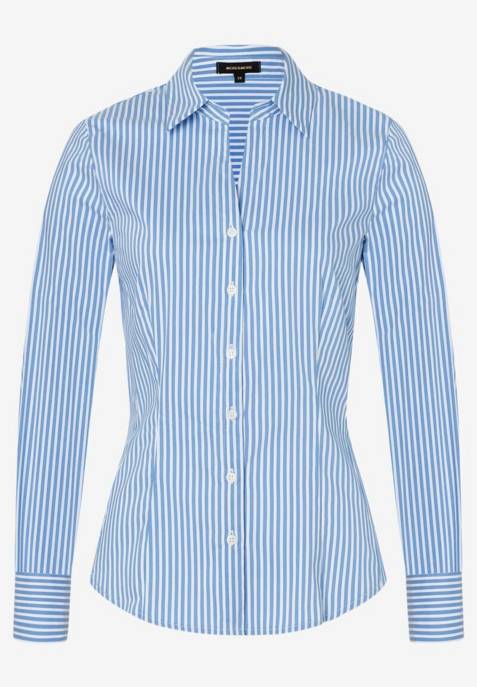 More & More Striped Billa Blouse with Yoke