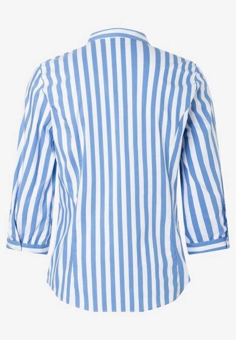 More & More Striped Blouse
