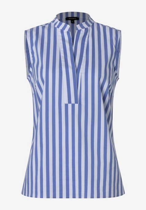 More & More Striped Business Top