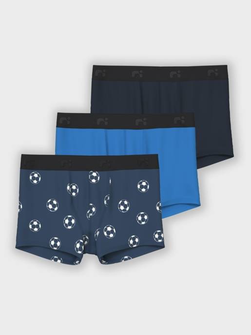 Name It NKMBOXER 3P DARK DENIM FOOTBALL NOOS