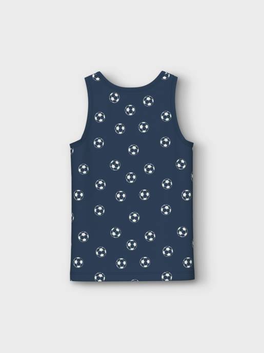 Name It NKMTANK TOP 2P DARK DENIM FOOTBALL NOOS