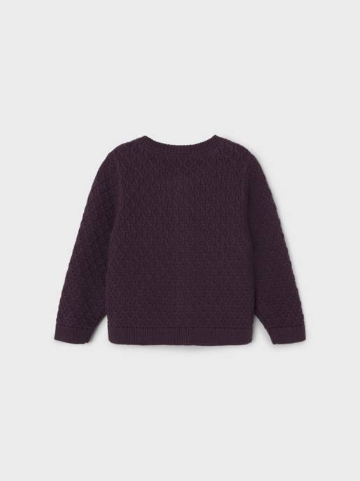 name it NMFLOMILLE LS KNIT CARD