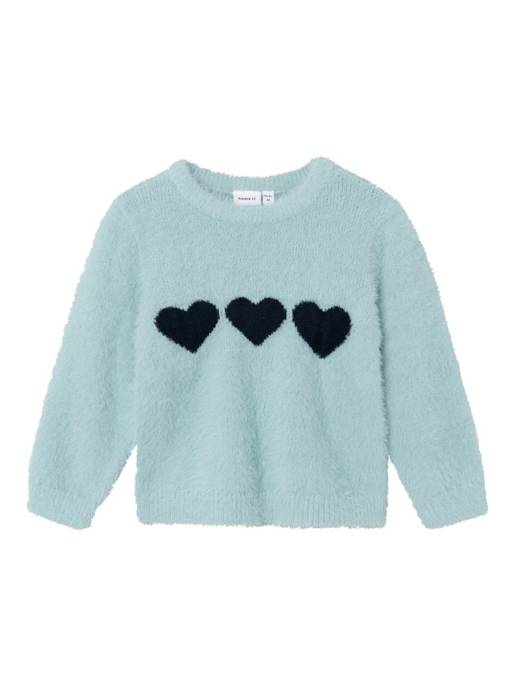 name it NMFNELISE LS KNIT BOX