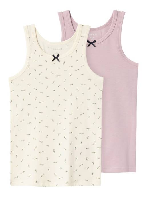 Name It NMFTANK TOP 2P BUTTERCREAM FLORAL NOOS