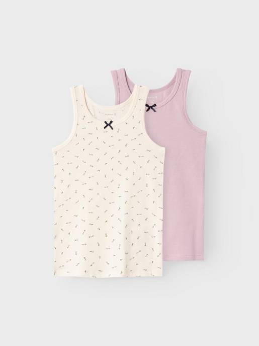 Name It NMFTANK TOP 2P BUTTERCREAM FLORAL NOOS