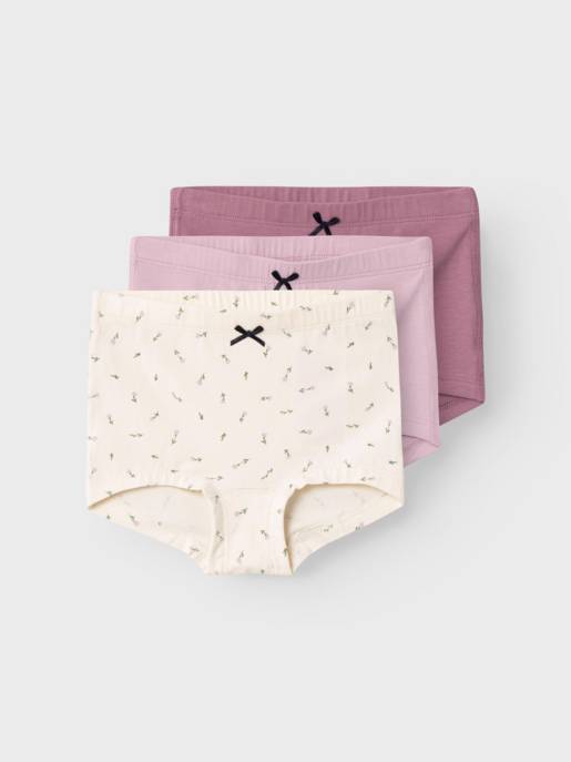 Name It NMFTIGHTS 3P BUTTERCREAM FLORAL NOOS