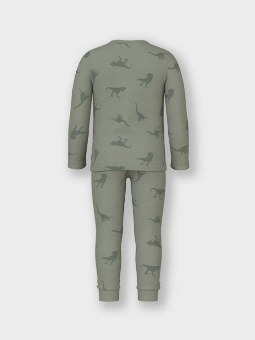 Name It NMMNIGHTSET AGAVE GREEN DINO RIB NOOS