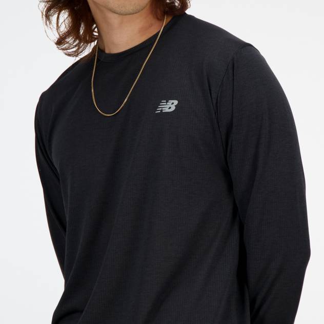 NEW BALANCE Mens Running LS Top