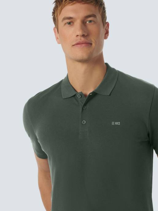 No Excess Polo Solid Stretch
