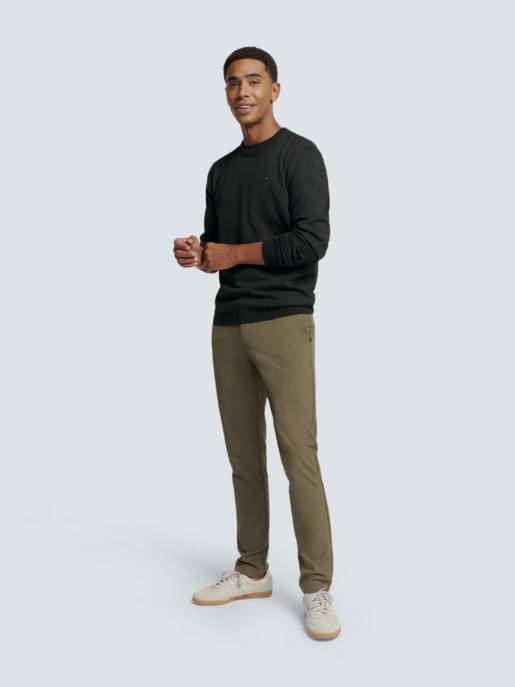 No Excess Pullover Crewneck 2 Coloured Melange