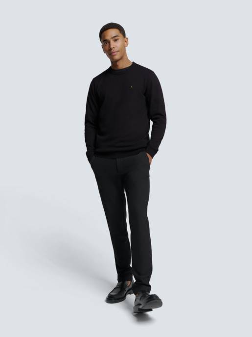 No Excess Pullover Crewneck 2 Coloured Melange