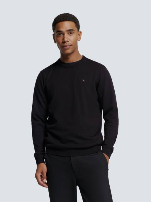 No Excess Pullover Crewneck 2 Coloured Melange