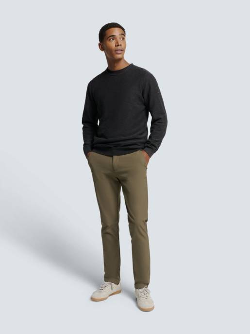 No Excess Pullover Crewneck Garment Dyed + Stone W