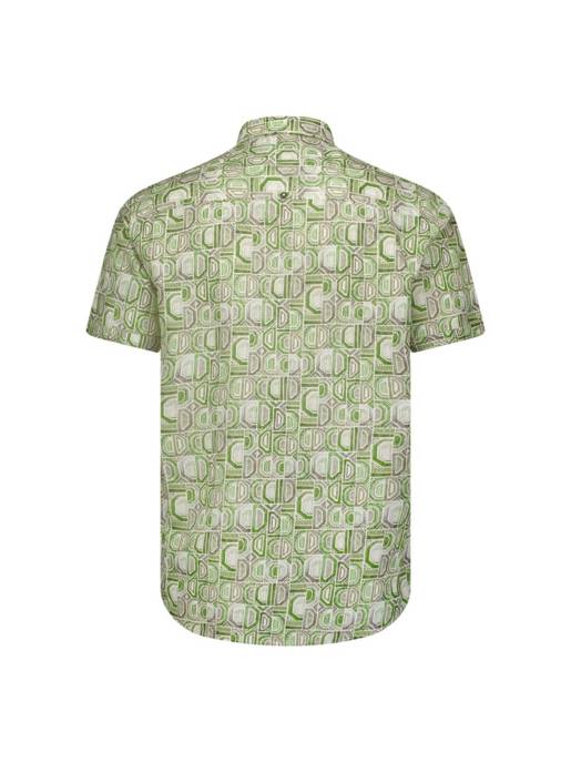 No Excess Shirt Short Sleeve Allover Printed With