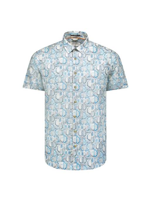 No Excess Shirt Short Sleeve Allover Printed With