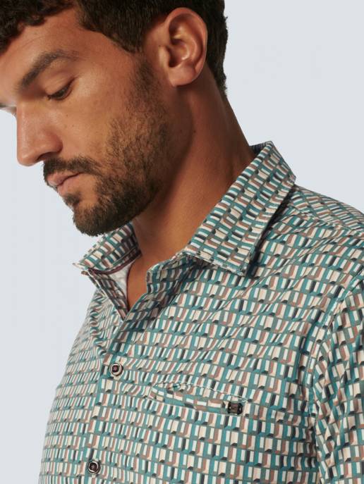 No Excess Shirt Stretch Allover Printed