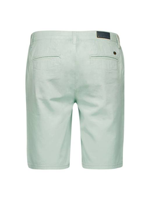 No Excess Short With Linen Garment Dyed