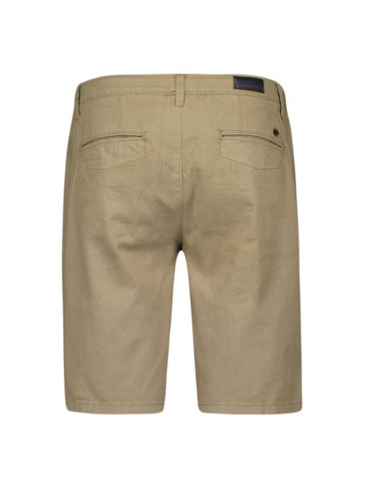 No Excess Short With Linen Garment Dyed